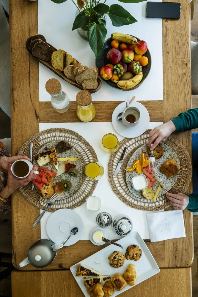 table d'hotes au domaine bauteau
